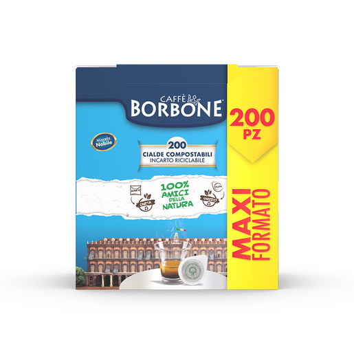 Image of Caffè Borbone 44BBLUNOBILE200PZ Cialde caffè