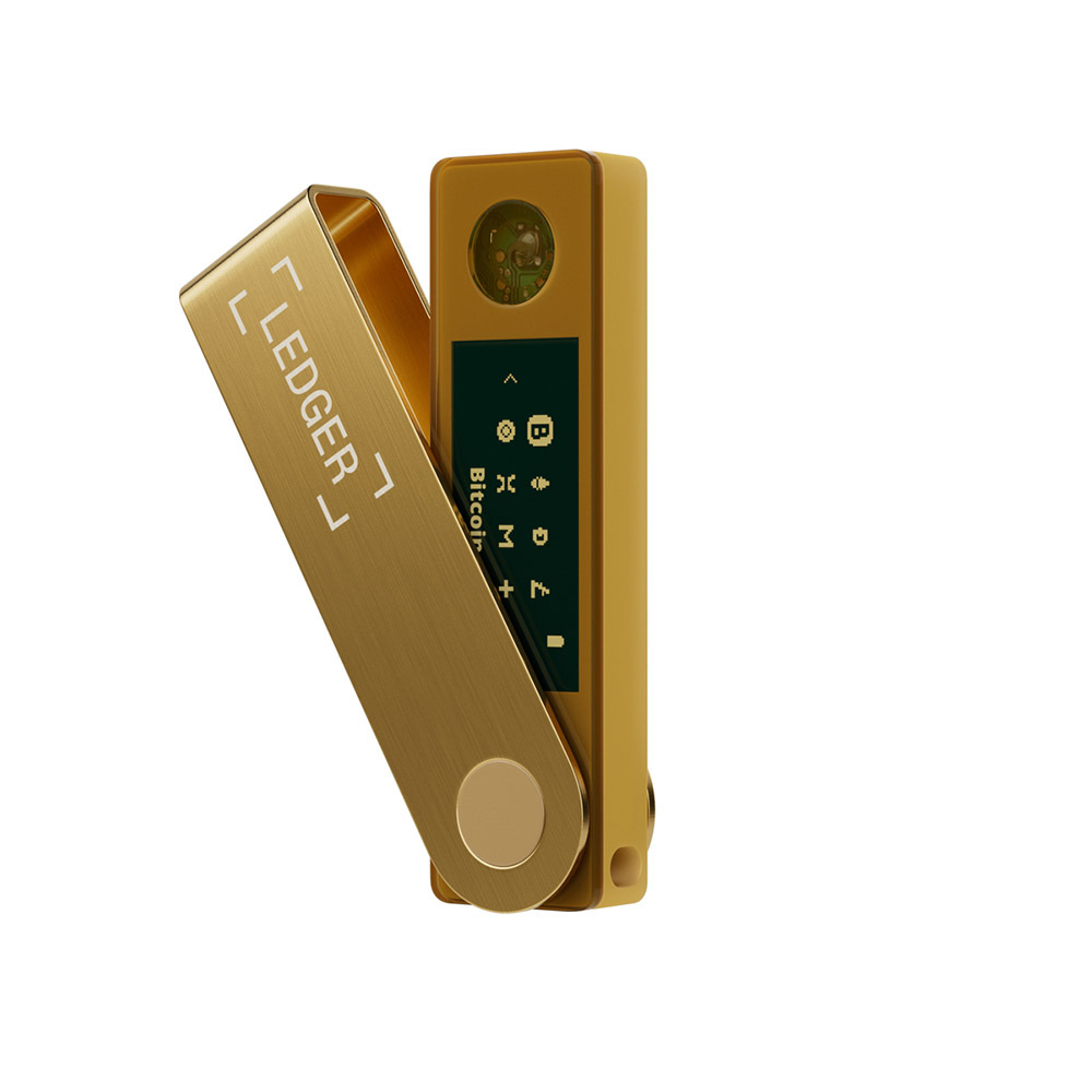 Ledger Nano X Portafoglio hardware con chiavetta USB Oro | Crypto wallet in  offerta su Unieuro