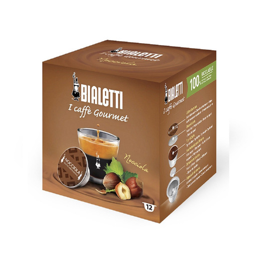 Image of Bialetti Nocciola Capsule caffè 12 pz