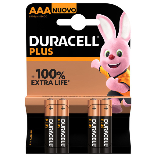 Image of Duracell Plus 100 AAA B4 x10