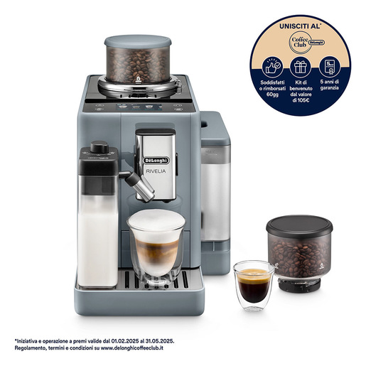 De’Longhi Rivelia EXAM440.55.G Macchina da caffè automatica Grey