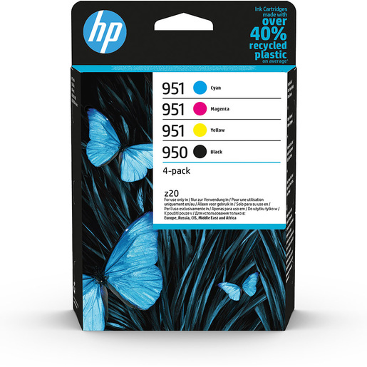 Image of HP Confezione da 4 cartucce di inchiostro originali 950/951, nero, ciano, magenta, giallo