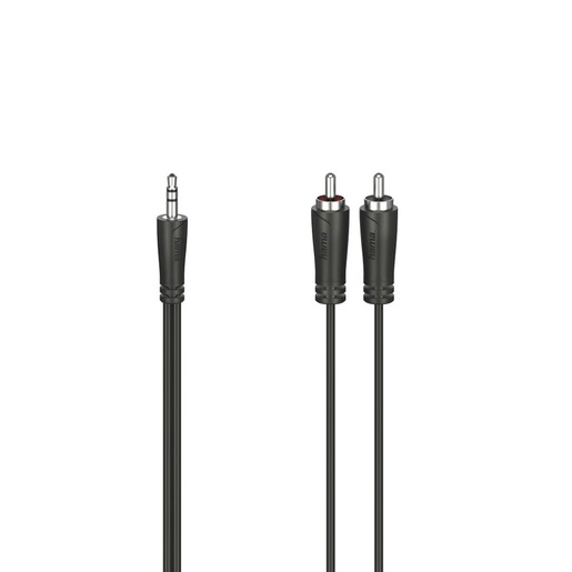 Image of Hama Cavo 2 RCA M/Jack 3.5 mm M, 1,5 metri, nero
