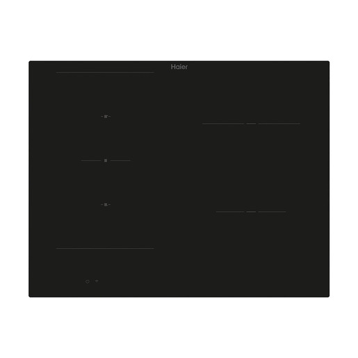 Image of Haier FB54CIRS Nero Da incasso 65 cm Piano cottura a induzione 4 Fornello(i)