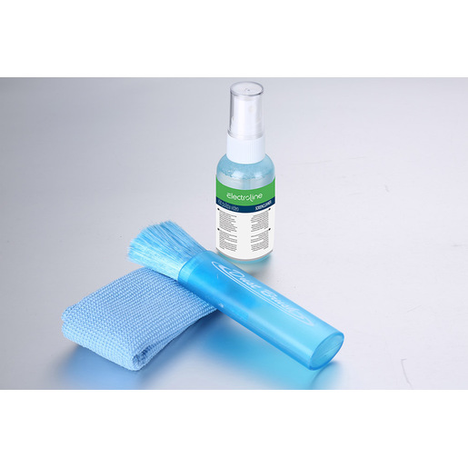 Image of Electroline SC-1 kit per la pulizia LCD/LED/Plasma Panni asciutti e liquido per la pulizia dell'apparecchiatura 60 ml