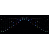 Regalo Tenda ad arco con stelle in plastica 215 LED RGB da interno/esterno-image