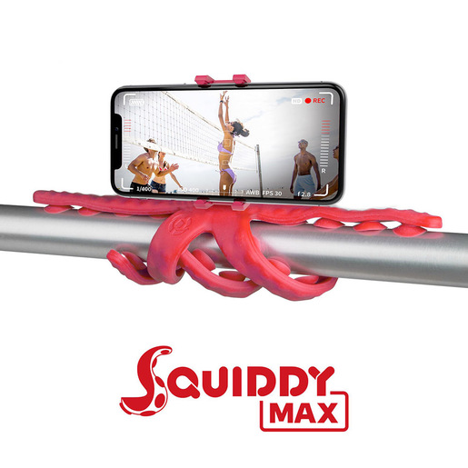 Image of Celly Squiddy Max treppiede Smartphone/fotocamera di azione 6 gamba/gambe Rosso