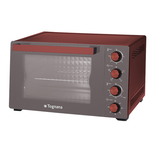 Image of Tognana Porcellane Forno Elettrico 35 L Rosso Mela