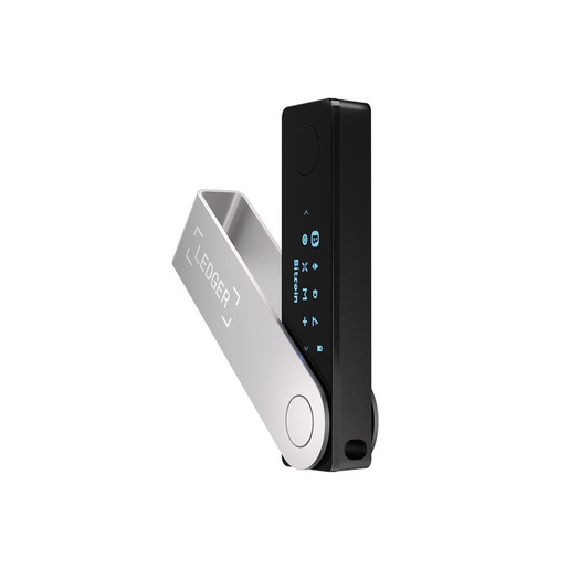 Image of Ledger Nano X Portafoglio hardware con chiavetta USB Nero, Argento