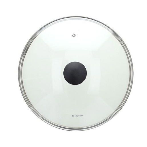 Image of Tognana Porcellane V9558W70NBO coperchio per pentola Rotondo Nero, Trasparente