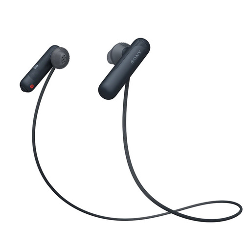 Image of Sony WISP500B cuffia e auricolare Wireless In-ear Sport Micro-USB Bluetooth Nero