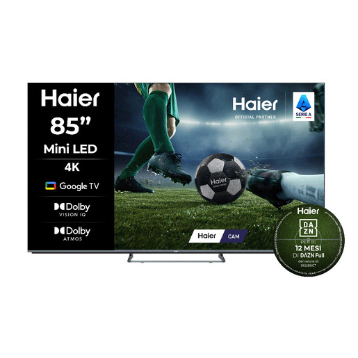 Haier Smart TV 85'' H85M80FUX MiniLED con QLED 4K