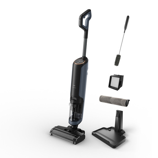 Image of AEG Aspirapolvere e lavapavimenti senza filo AW81U3DB, Rilevazione Automatica dello Sporco, 35 min di Autonomia, Sistema Autopulente, Tutti i tipi di