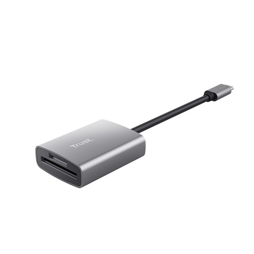 Image of Trust 24136 lettore di schede USB 3.2 Gen 1 (3.1 Gen 1) Type-C Alluminio