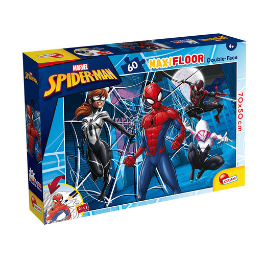 Image of Lisciani Marvel Puzzle Df Maxi Floor 60 Spider-Man
