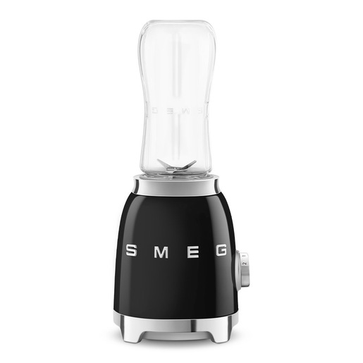 Image of Smeg Frullatore Compatto 50's Style – Nero LUCIDO – PBF01BLEU