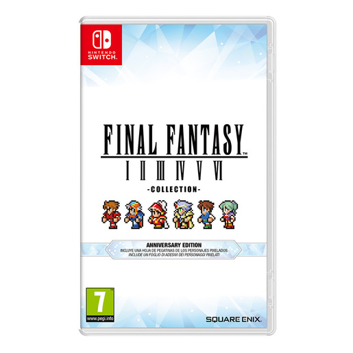 Image of Final Fantasy I-VI Collection Anniversary Edition Collezione Nintendo Switch