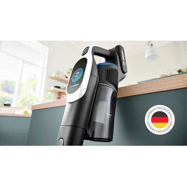 Bosch Unlimited 10 BKS104RHF, Scopa Elettrica Ricaricabile, Batteria Ricaricabile da 4,0 Ah, Tecnologia MicroClean, Compressore Slider, Tubo Flessibil | Leroy Merlin