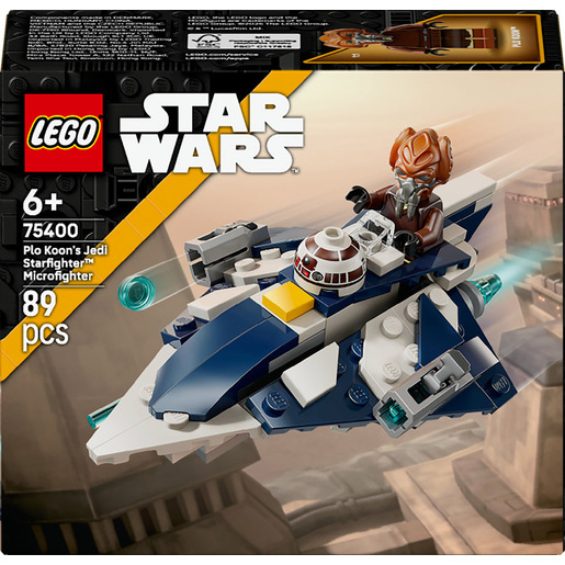 Image of LEGO Star Wars Microfighter Jedi Starfighter di Plo Koon