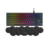 Ioplee IOPEXTWSGKBS620 Tastiera Gaming Usb + Bluetooth Qwerty Italiano Nero-image