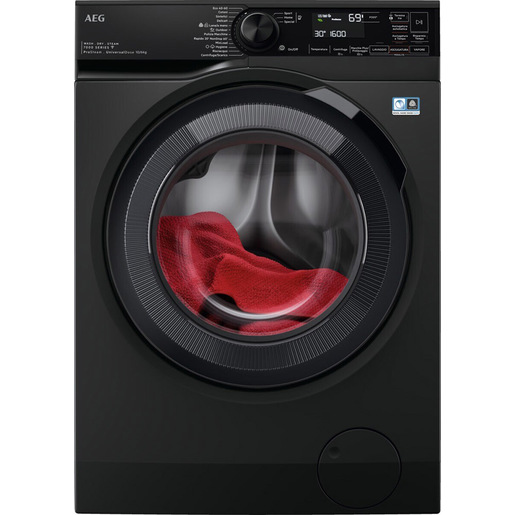 Image of AEG LAVASCIUGA 10+6 KG CLASSE D/A 1600 GIRI LWR7BLACK MADE IN ITALY
