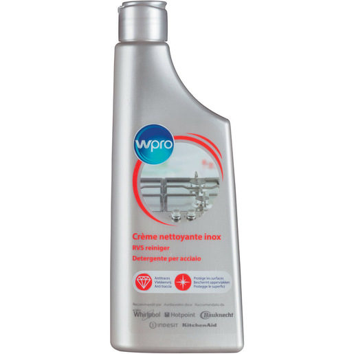 Image of Wpro Creme detergente inox 250 ml