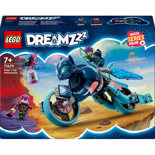 Image of LEGO La moto-gatto di Zoey