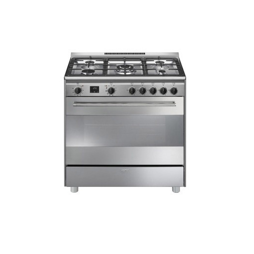 Image of Smeg Concert BG91PX2 cucina A+ Elettrico Gas Acciaio inox