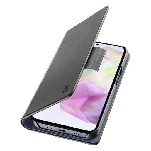 Image of Cellularline Book - Galaxy A36/A56 Custodia a libro con tasca portatessera e chiusura magnetica