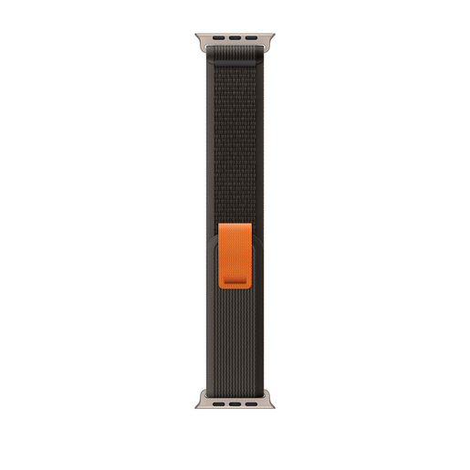 Image of Apple MQEQ3ZM/A accessorio indossabile intelligente Band Grigio, Nero Nylon