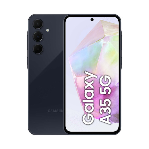 Samsung Galaxy A35 5G Display FHD+ Super AMOLED 6.6'', Android 14, 6GB RAM, 128GB, Dual SIM, Batteria 5.000 mAh, Awesome Navy