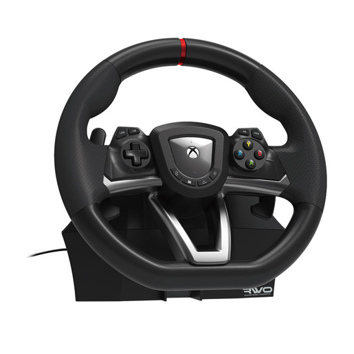 Image of Hori Racing Wheel Overdrive Nero, Argento Sterzo + Pedali Xbox Series