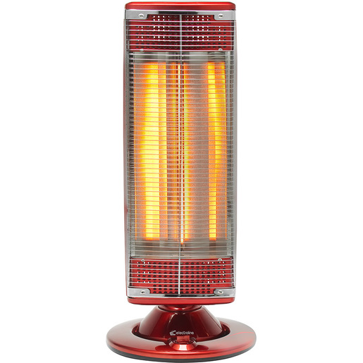 Electroline CHE125RO stufetta elettrica Interno Rosso 1200 W