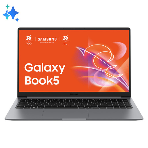Image of Samsung Galaxy Book5 Intel Core Ultra 7 255U Computer portatile 39,6 cm (15.6'') Full HD 32 GB LPDDR5x-SDRAM 1 TB SSD Wi-Fi 6 (802.11ax) Windows 11 Home