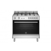 Bertazzoni La Germania Futura FTR965GXV/24 Cucina Elettrico/Gas Gas Nero, Acciaio Inox-image