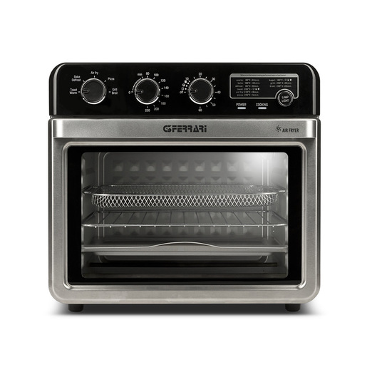 Image of G3 Ferrari G1022100 friggitrice Singolo 32 L Indipendente 2000 W Friggitrice ad aria calda Nero, Acciaio inox