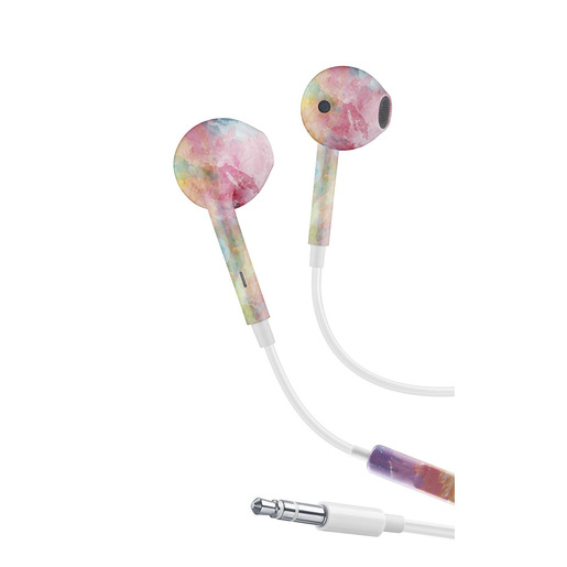 Music Sound Fantasy Capsule Jack 3.5 Auricolari a capsula con filo in diverse fantasie e colori