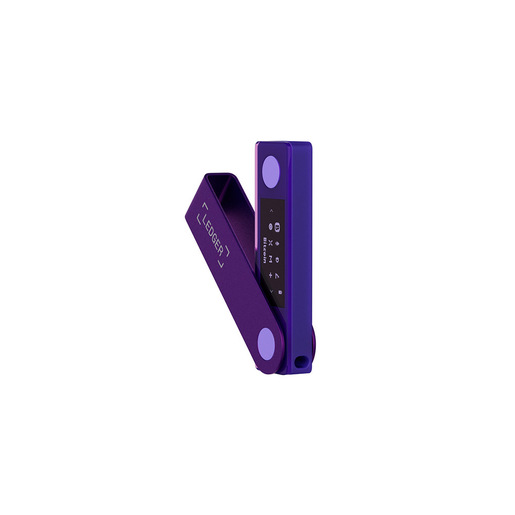 Image of Ledger Nano X Portafoglio hardware con chiavetta USB Viola