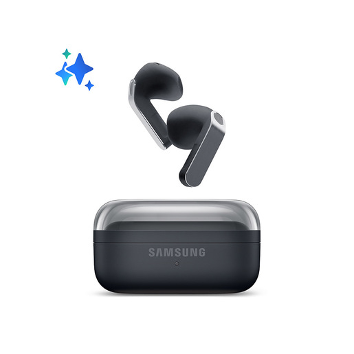 Image of Samsung Galaxy Buds4, Black, Corpo in metallo, Altoparlante a 1 via, equalizzatore adattivo, Chiamate cristalline, Audio a 360°, ANC, Controllo adattivo