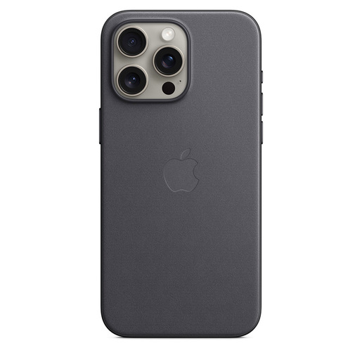 Image of Apple Custodia MagSafe in tessuto Finewoven per iPhone 15 Pro Max - Ne