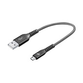 Cellularline Tetra Force Cable 15Cm - Micro Usb Cavo Micro Usb Ultra Resistente-image