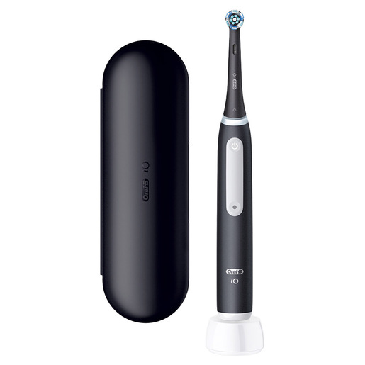 Image of Oral-B Spazzolino Elettrico Ricaricabile iO 3 Nero, 1 Testina Di Ricambio, 1 Custodia Da Viaggio. 1 Spazzolino