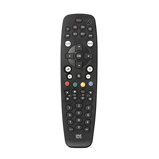 Image of One For All Basic URC 2981 telecomando IR Wireless TV, Set-top box TV, DVD/Blu-ray, Altoparlante Soundbar Pulsanti