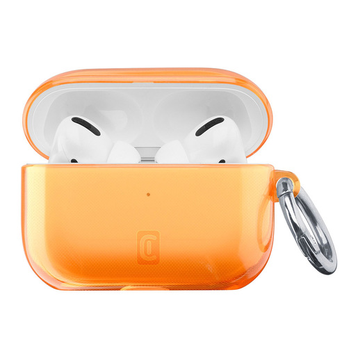 Cellularline Fresh - AirPods Pro Custodia per AirPods in gomma colorata con gancio
