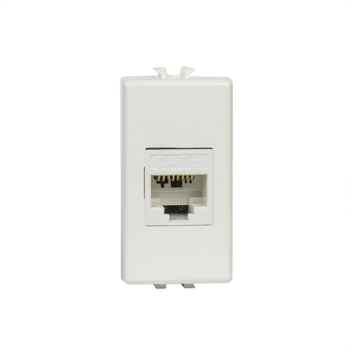 Image of FANTON 23713-39 presa energia RJ-45 Bianco