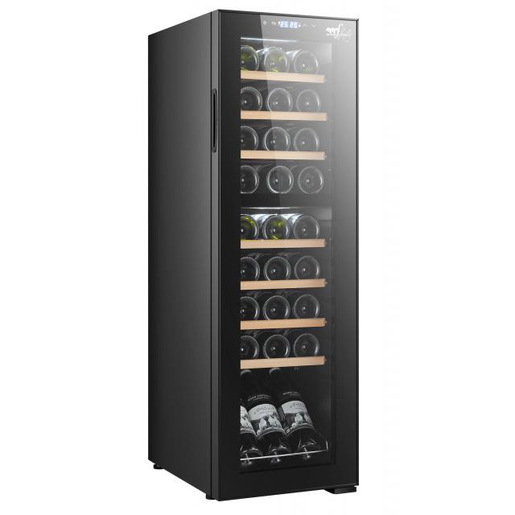 Image of Melchioni Vermentino 27 C Dual Cantinetta vino con compressore Libera installazione Nero 27 bottiglia/bottiglie