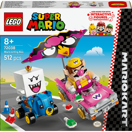 Image of LEGO Super Mario Mario Kart™ – Wario e Re Boo