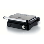 Ariete 1934 Metalgrill 3In1, Griglia Elettrica Per Grigliate Miste, 2000W, 3 Modalità Di Cottura, Piastre Antiaderenti, Silver/Black-image