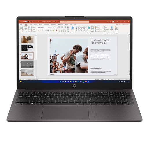 Image of HP 250 G10 Intel® Core™ i7 i7-1355U Computer portatile 39,6 cm (15.6'') Full HD 16 GB DDR4-SDRAM 512 GB SSD Wi-Fi 6 (802.11ax) Windows 11 Pro Nero