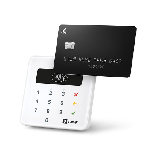 Image of        SumUp Air lettore di card readers Interno/esterno Bluetooth Bianco